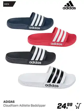 Daka Sport Adidas cloudfoam adilette badslipper aanbieding