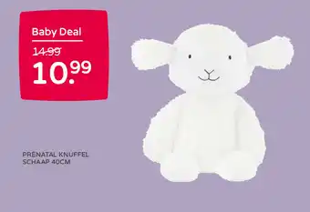 Prenatal Prenatal knuffel schaap 40cm aanbieding