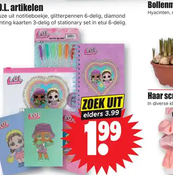 Dirk L.o.l. artikelen aanbieding