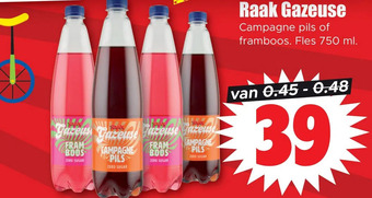 Dirk Raak gazeuse aanbieding