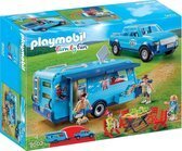 Bol.com Playmobil family fun funpark pickup met caravan - 9502 aanbieding