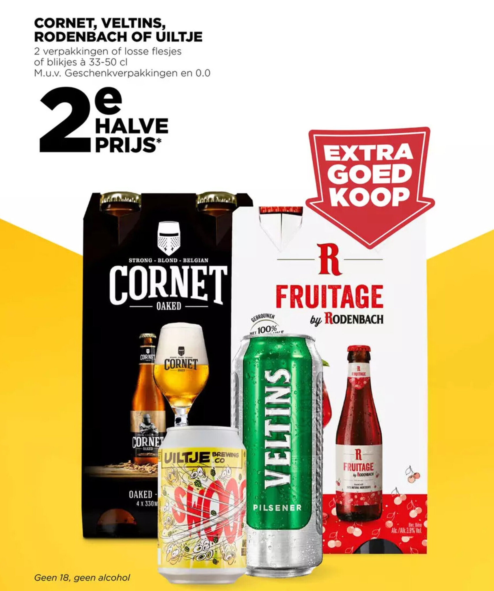 veltins, rodenbach of uiltje aanbieding bij Jumbo