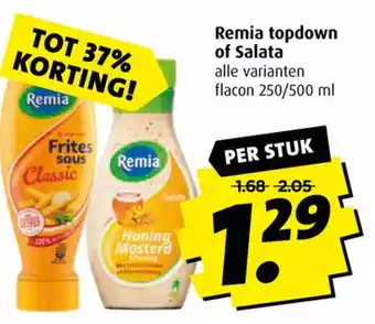 Boni Remia topdown of Salata aanbieding