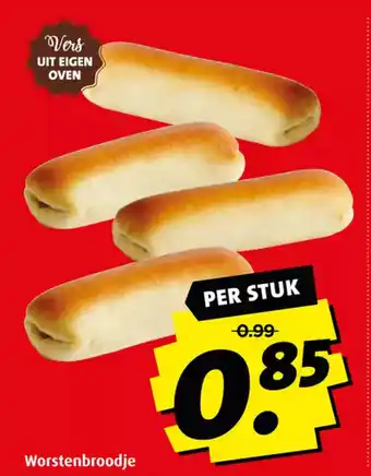 Boni Worstenbroodje aanbieding