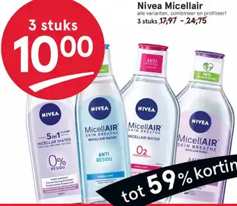 Etos Nivea micellair aanbieding