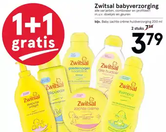 Etos Zwitsal babyverzorging aanbieding