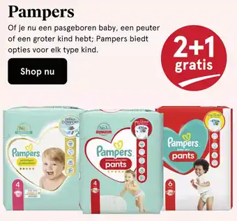 Etos Pampers aanbieding