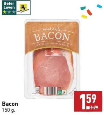 ALDI Bacon aanbieding