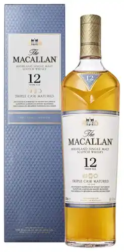 Gall & Gall Macallan triple cask 12 years 70cl whisky aanbieding