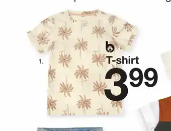 Zeeman Kinder T-shirtm maat 92-128 aanbieding