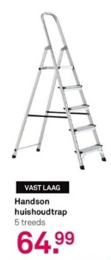 Karwei Handson huishoudtrap aanbieding