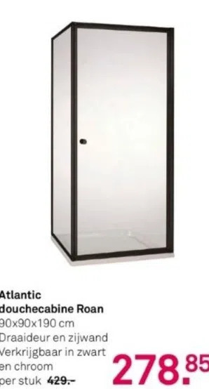 Karwei Atlantic douchecabine roan aanbieding