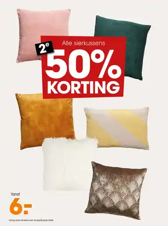 Kwantum Sierkussens aanbieding