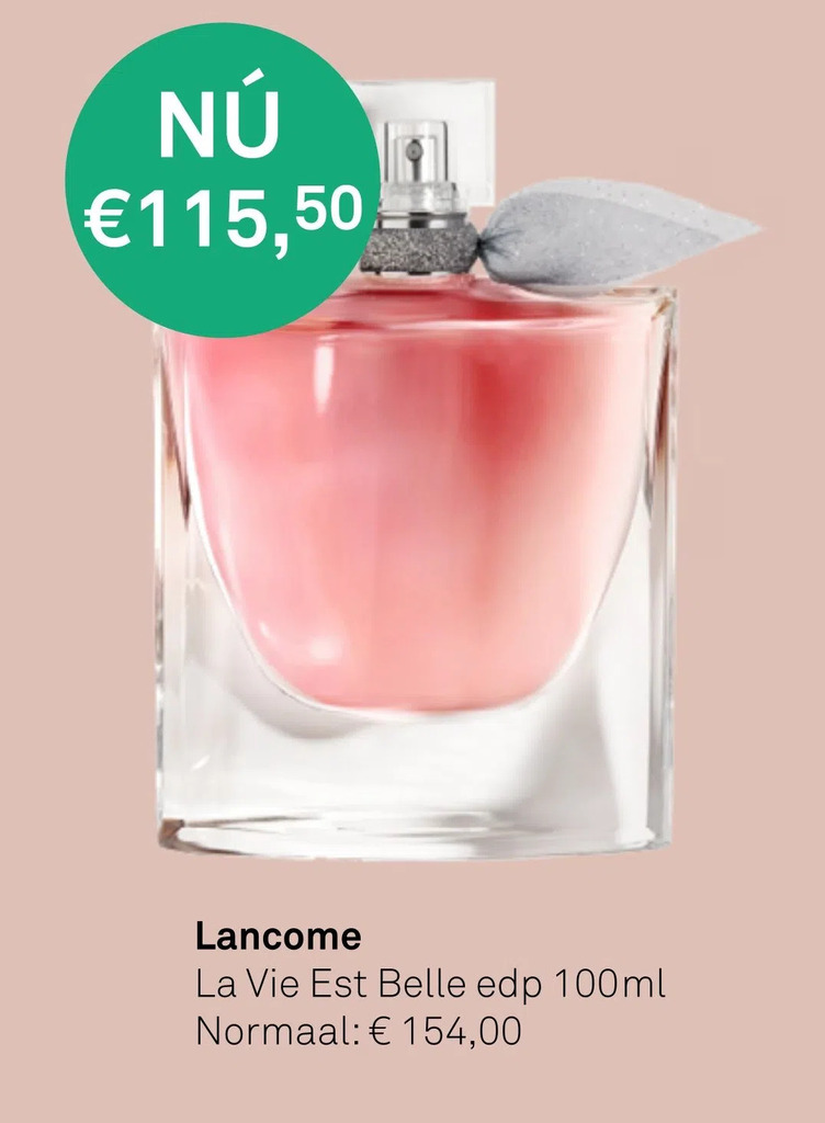 la vie est belle edp 100ml aanbieding bij Mooi parfumerie