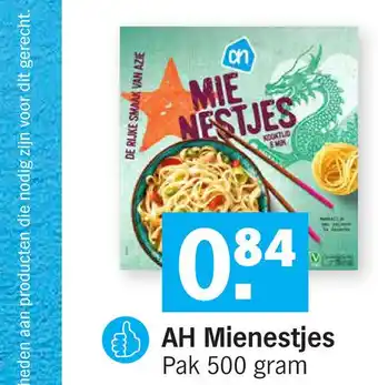 Albert Heijn AH Mienestjes aanbieding