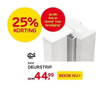 Praxis Axa Deurstrip aanbieding