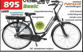 iTEK Vogue basic bike aanbieding