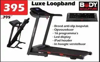 iTEK Luxe loopband aanbieding