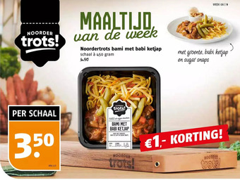 Poiesz Noordertrots bami met babi ketjap aanbieding