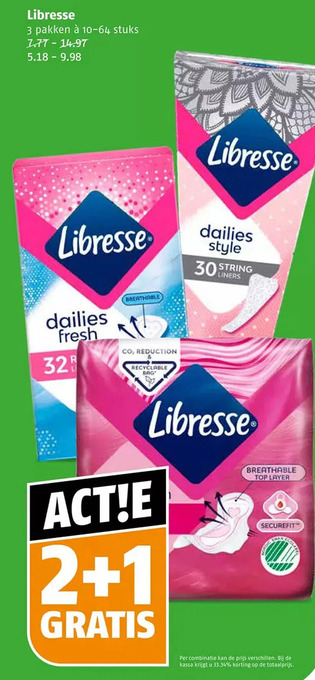 Poiesz Libresse aanbieding