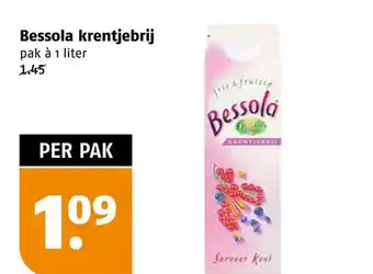 Poiesz Bessola krentjebrij aanbieding