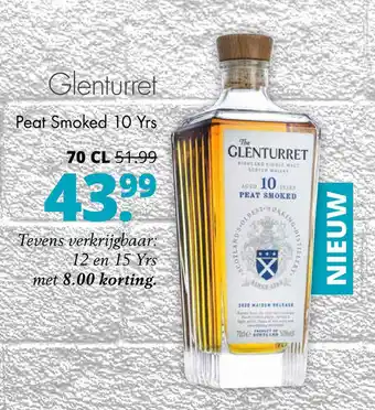 Mitra Glenturret Peat Smoked 1O Yrs aanbieding