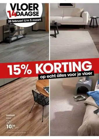 Kwantum Laminaat aanbieding