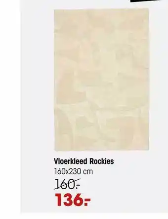 Kwantum Vloerkleed rockies aanbieding