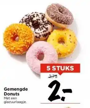 Vomar Voordeelmarkt Gemengde donuts aanbieding