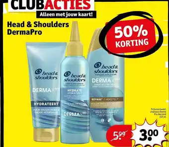 Kruidvat Head & shoulders dermapro aanbieding