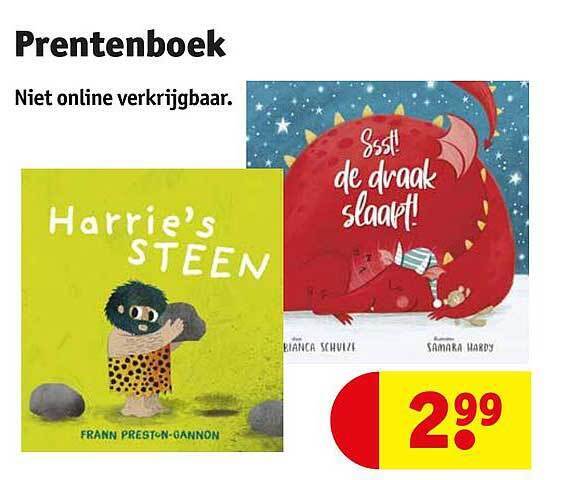 Prentenboek aanbieding bij Kruidvat