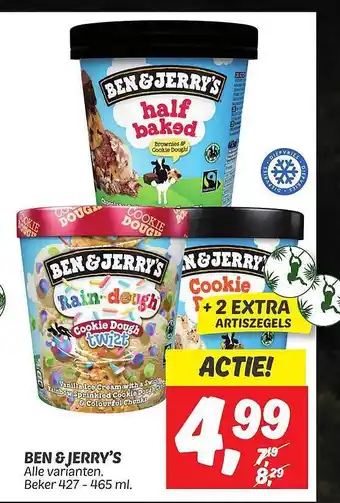 Dekamarkt Ben & jerry's aanbieding