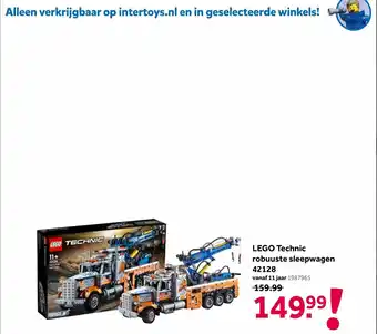 Intertoys Lego technic rovuuste sleepwagen 42128 aanbieding