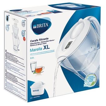 Holland & Barrett Brita waterfilterkan marella wit - 2,4l aanbieding