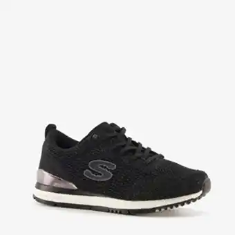 Scapino Skechers sunlite magic dust dames sneakers zwart aanbieding