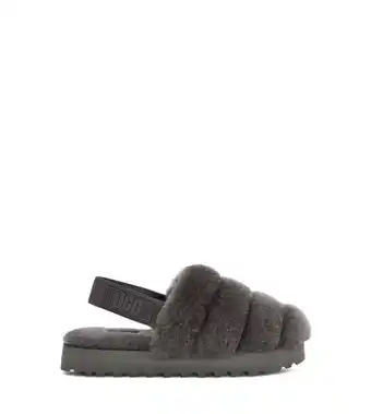 Ugg Ugg super fluff pantoffels voor dames in black aanbieding