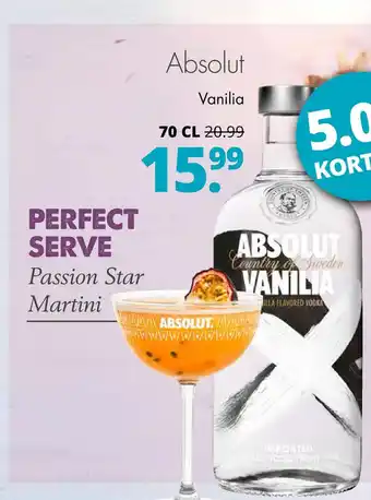 Mitra Absolut Vanilia aanbieding