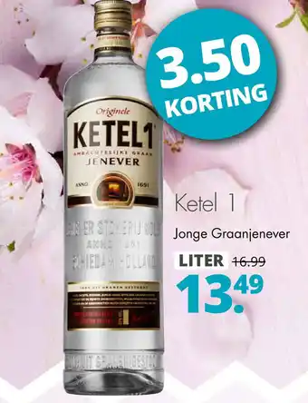 Mitra Ketel 1 Jonge Graanjenever aanbieding