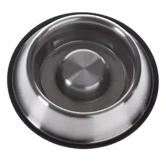 Zooplus - 1,3 l, ø 29 cm - antischrok voerbak uit rvs aanbieding