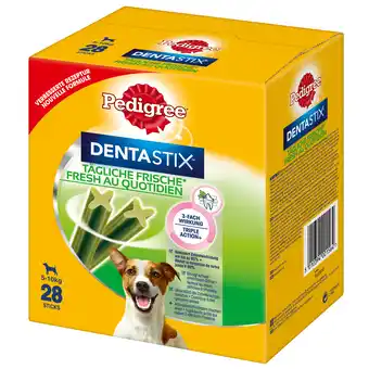 Zooplus 168x fresh - voor kleine honden (5-10kg) pedigree dentastix hondensnack aanbieding