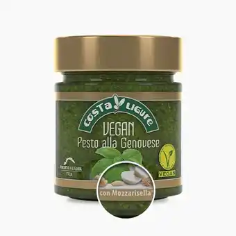 Albert Heijn Vegan pesto alla genovese met mozzarisella aanbieding