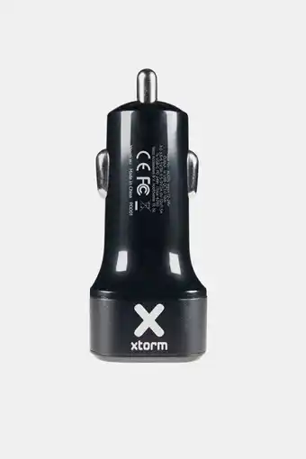 Bever Xtorm car charger pro usb / usb-c pd (48w) autolader zwart aanbieding