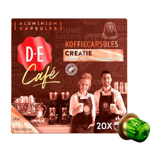 Douwe egberts cups café creatie aanbieding bij Coop