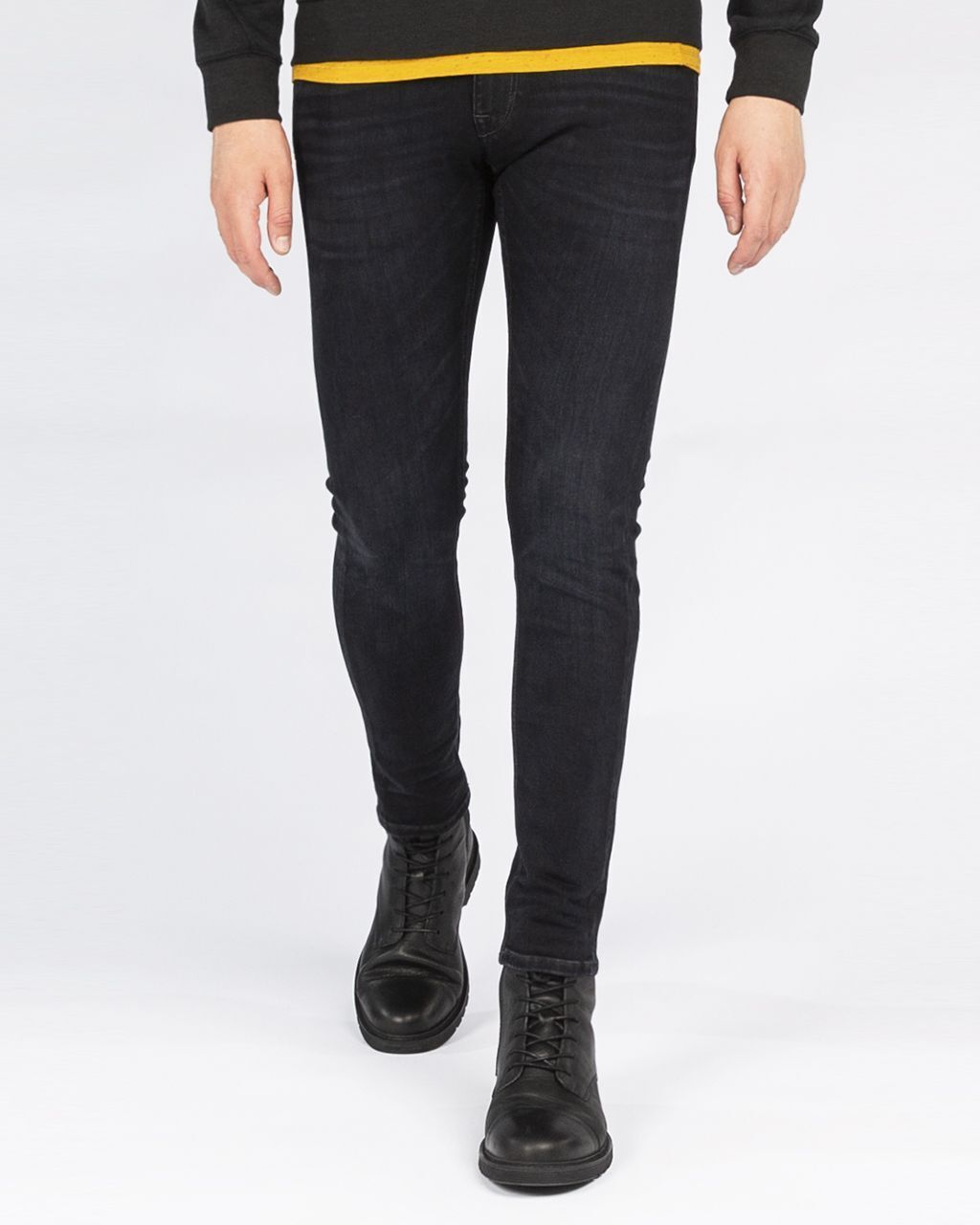 Cast iron fander skinny fit heren jeans aanbieding bij Only for Men