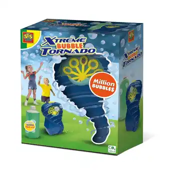 Top1Toys Ses extreme bubble tornado bellenblaas machine met 750ml mega bellenblaas aanbieding