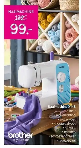 Xenos Naaimachine aanbieding