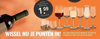 Gall & Gall Schott zwiesel grace glazenset aanbieding