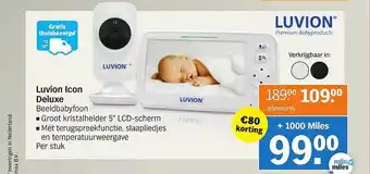 Albert Heijn Luvion icon deluxe aanbieding