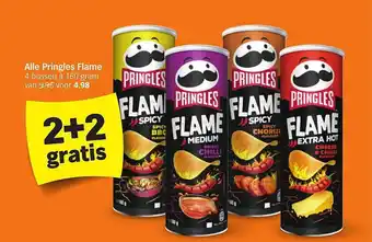 Albert Heijn Alle pringles flame aanbieding