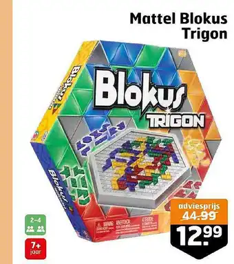 Trekpleister Mattel blokus trigon aanbieding